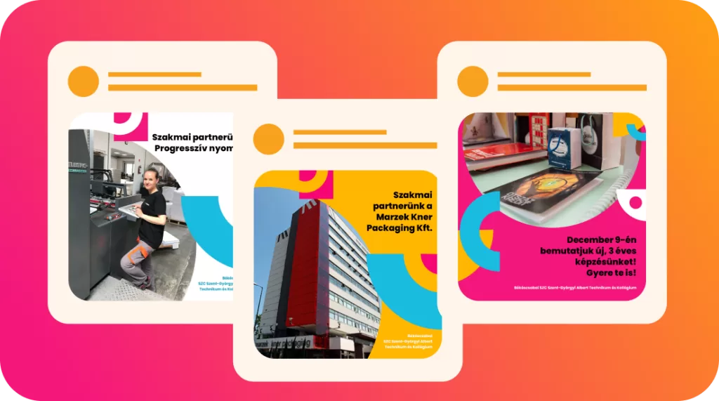 BSZC Nyomdaipari Tudás  és Képzőközpont | evobrands esettanulmány